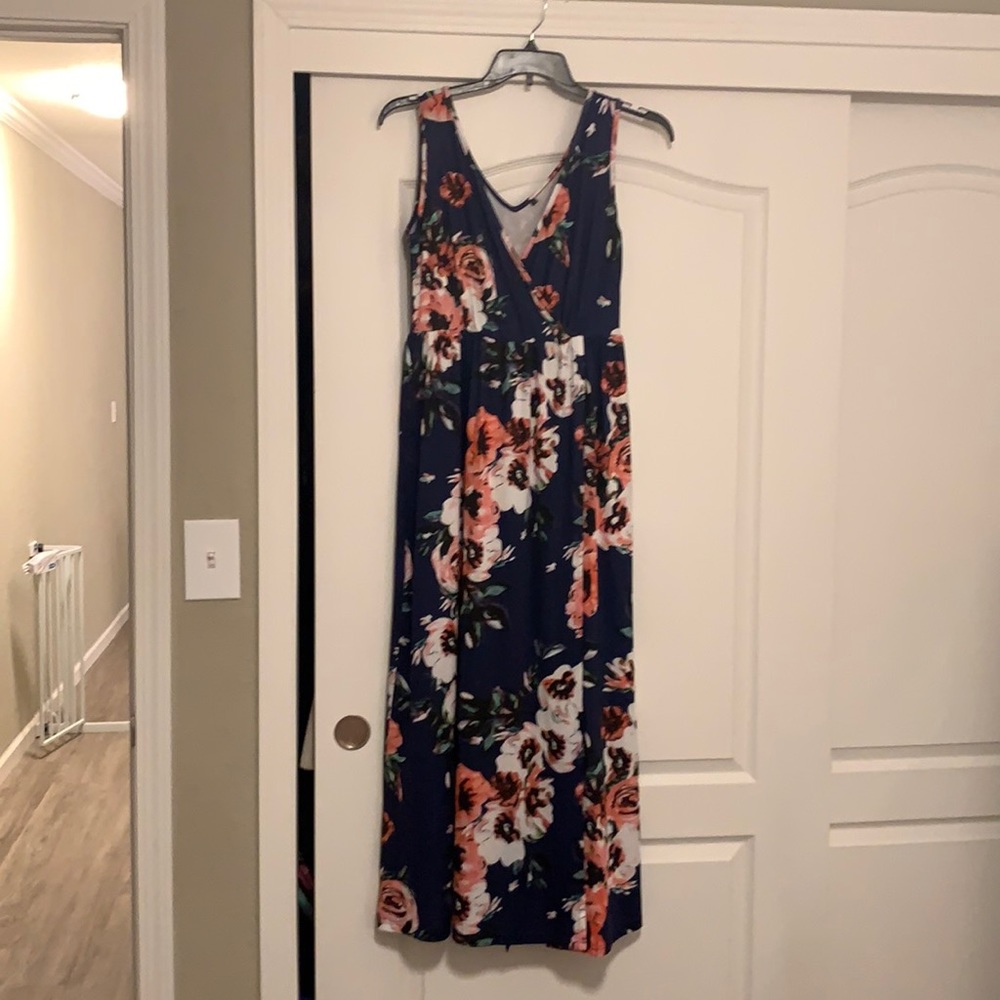 Floral maxi dress